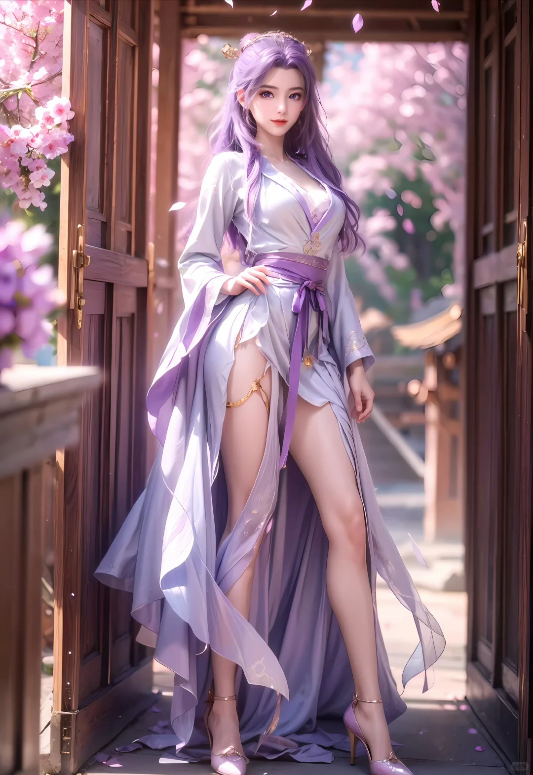 国漫女神云霄穿搭对比，好身材大长腿高颜值