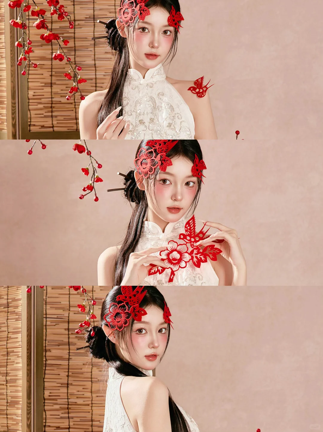 长沙有想拍这个新年风格的宝宝吗（女摄咆哮）