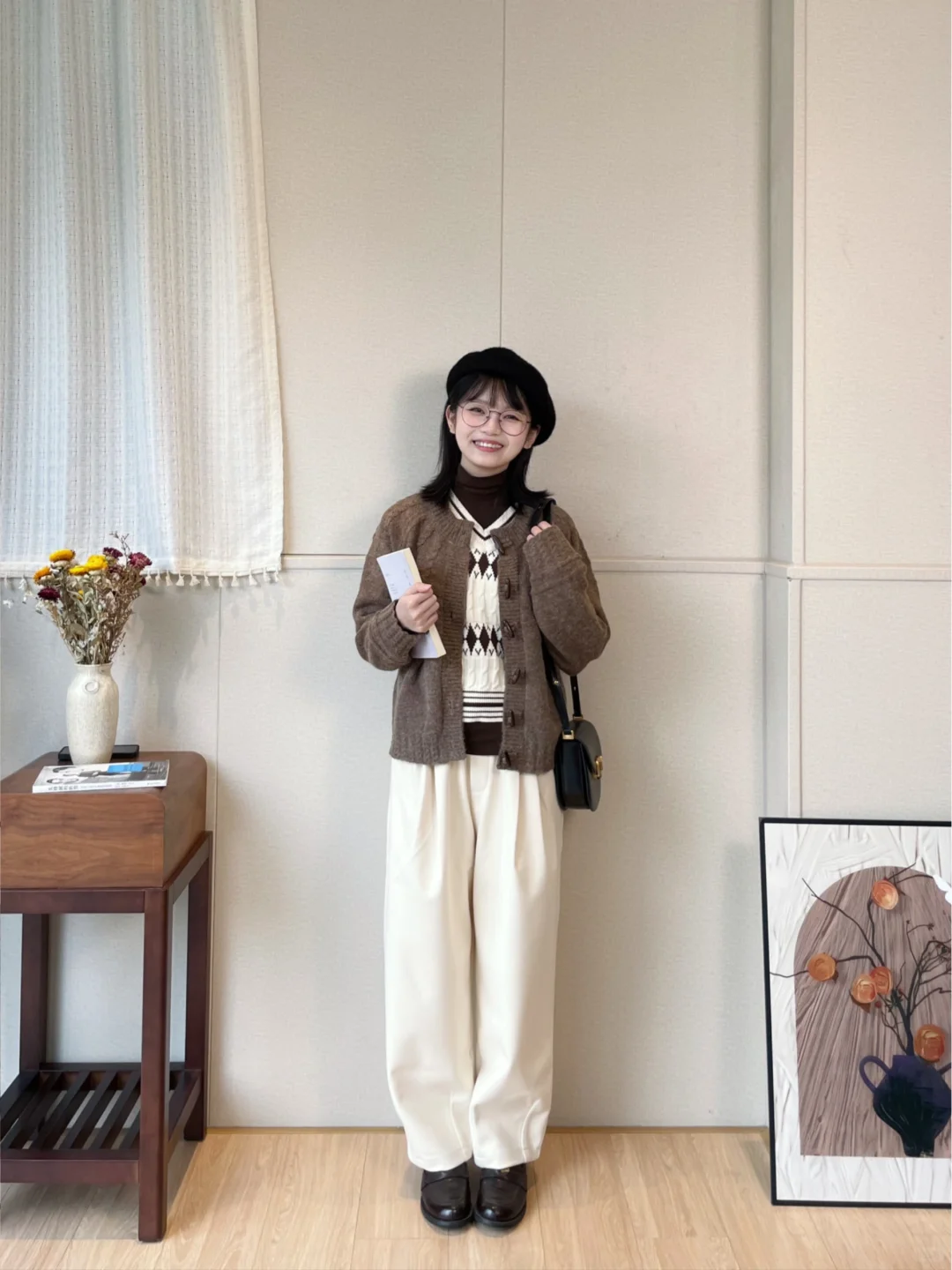 小个子日系复古穿搭 | 栗子味的冬天🌰