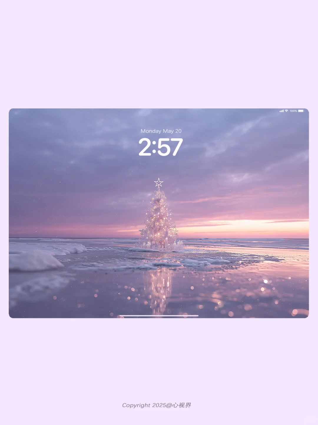 ෆ*冰与海私藏的紫色圣诞梦.｡✩| 202壁纸