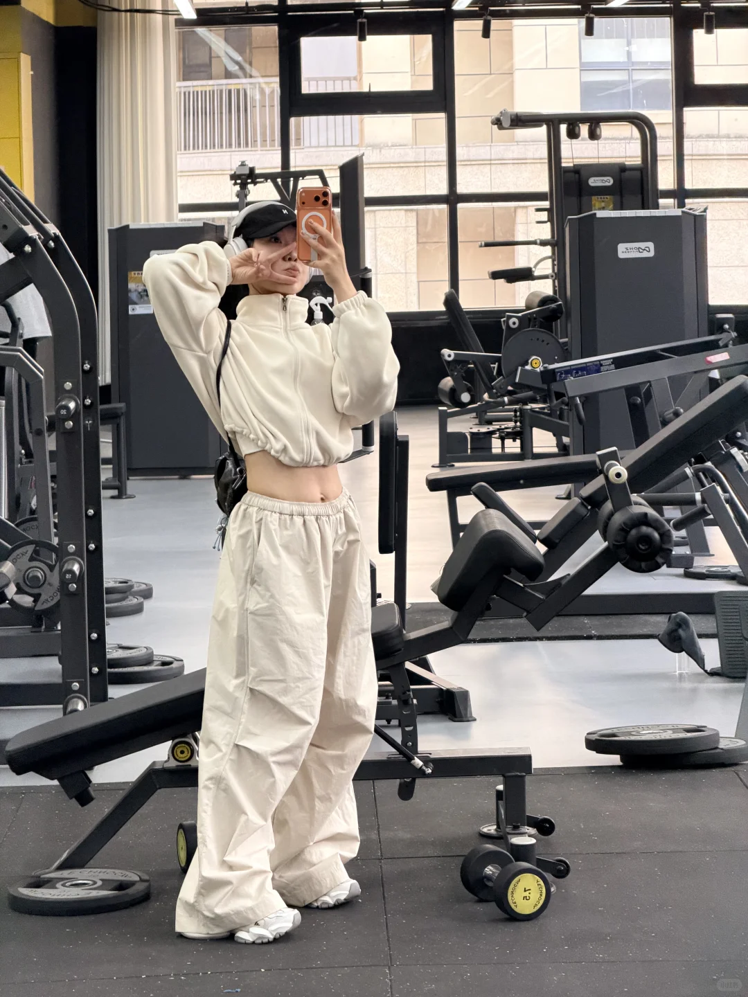 健身房撸铁穿搭