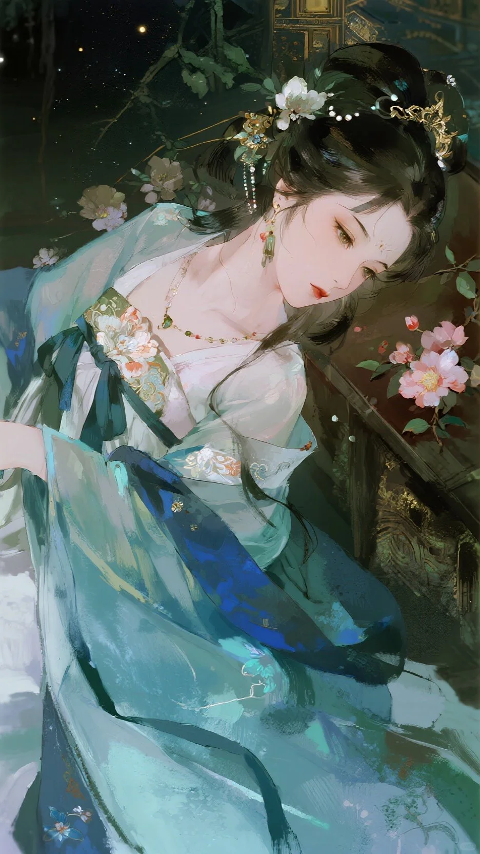 二次元古风美女