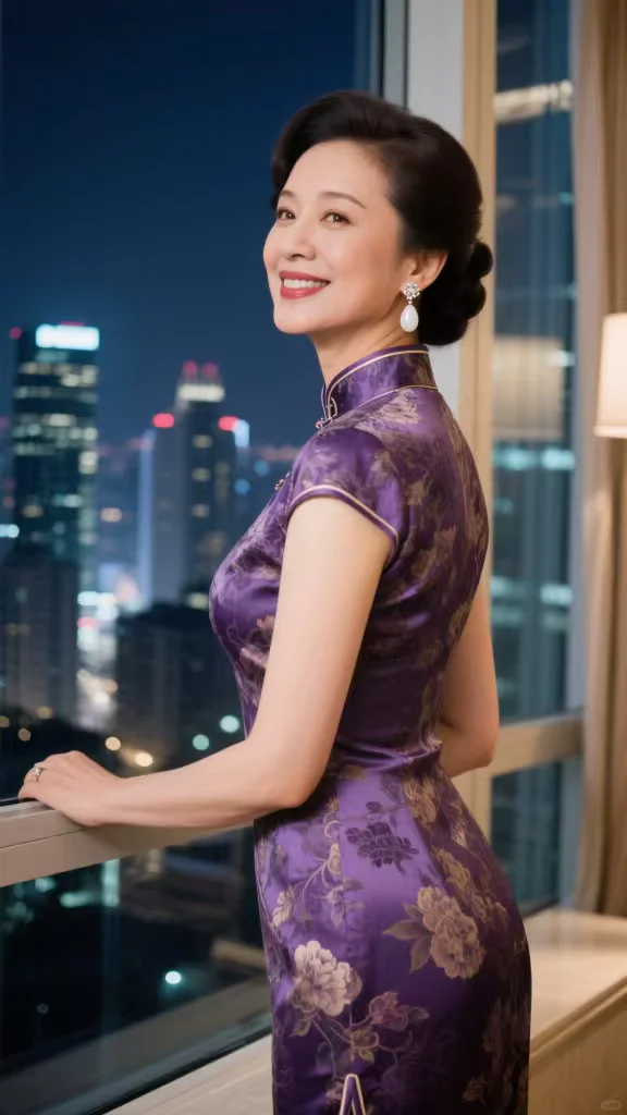 成熟韵味秘诀，48岁阿姨的浪漫生活