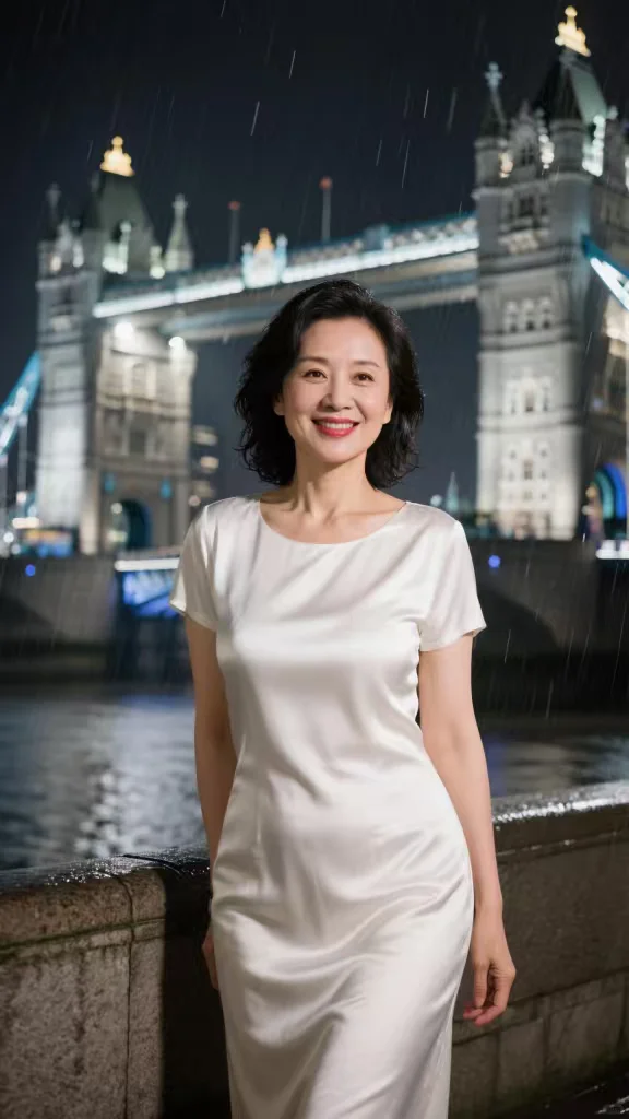 成熟柔艳清媚，48岁的阿姨碾轧雨夜