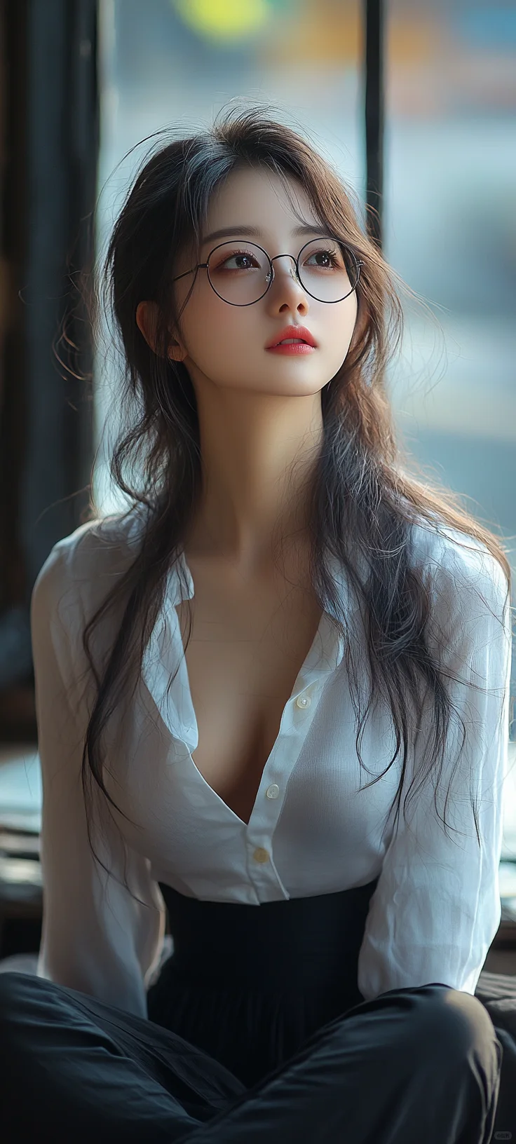 穿上了你喜欢的白衬衫