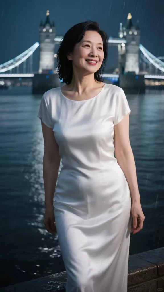 成熟柔艳清媚，48岁的阿姨碾轧雨夜