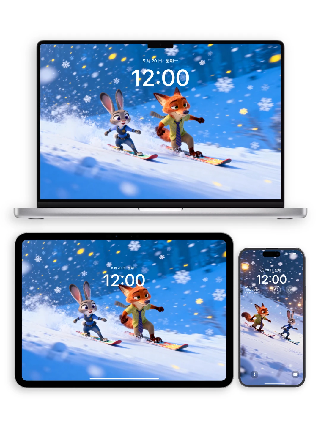 电脑|手机壁纸A-15疯狂动物城