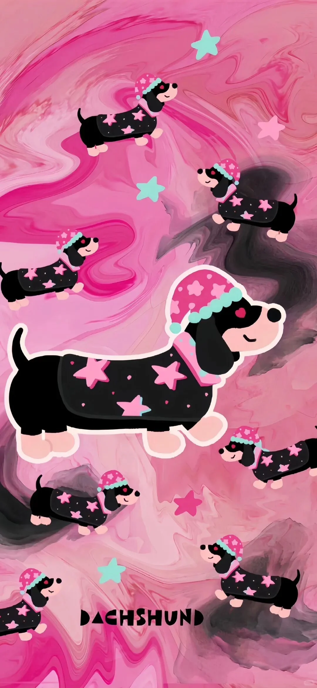 这组iPhone壁纸画风谁不爱！！！