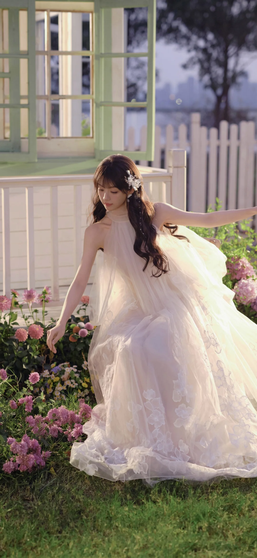 田曦薇壁纸！被这组婚纱照写真美哭了！