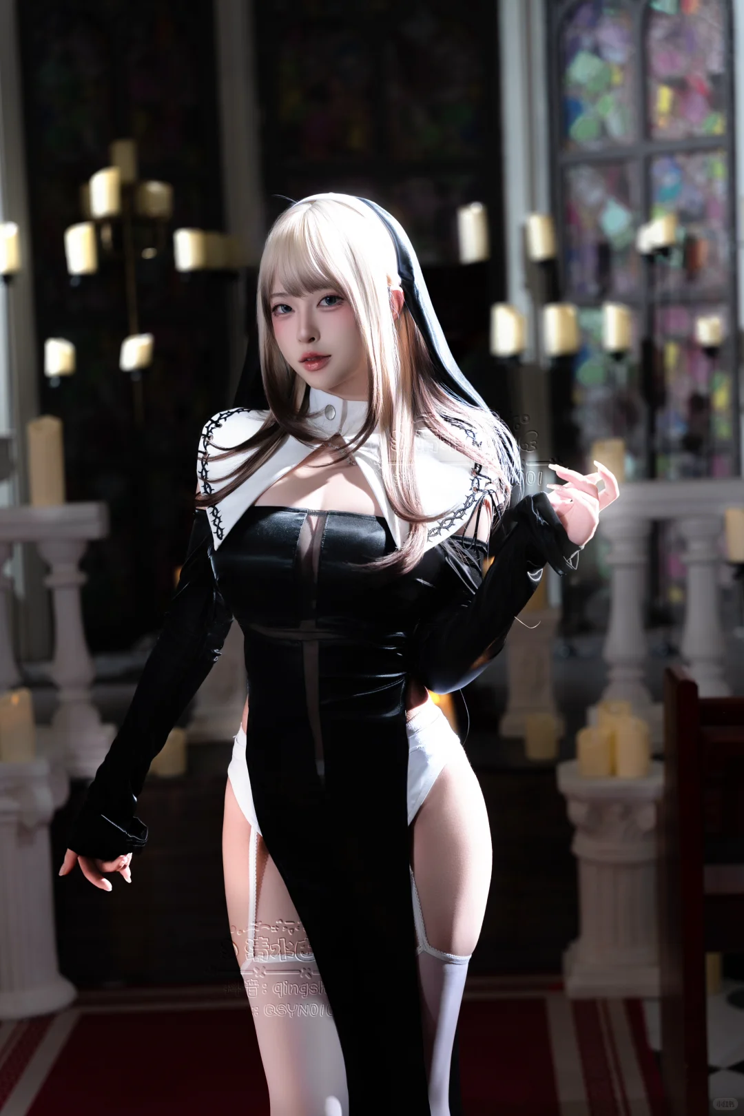 果然白丝搭修女才是最权威的！