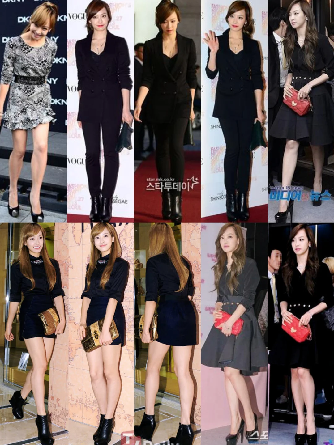 复习一下Victoria时期宋茜的名品美腿