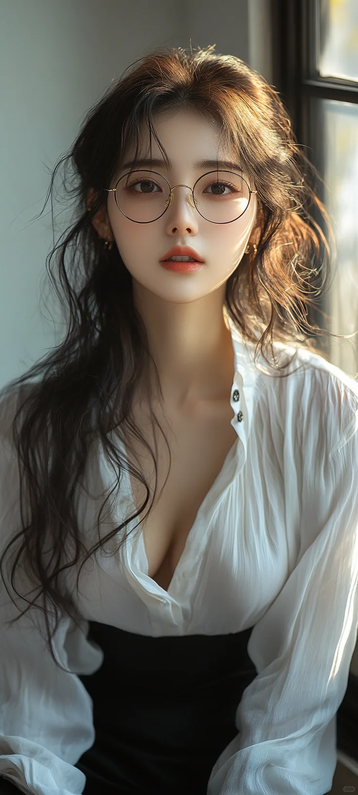 穿上了你喜欢的白衬衫