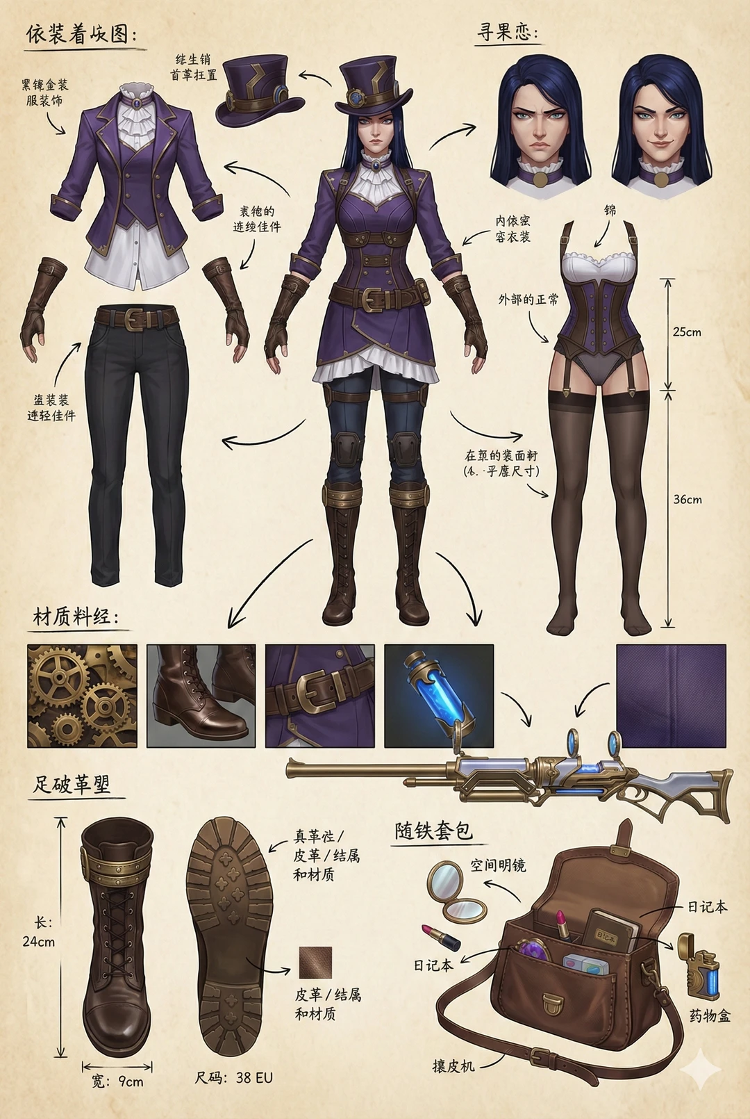 英雄联盟凯瑟琳角色拆解