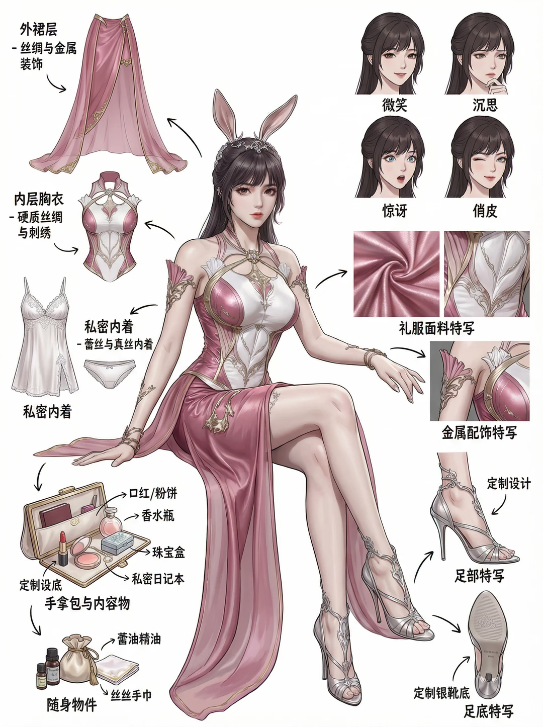 蓝色系小舞～好可爱