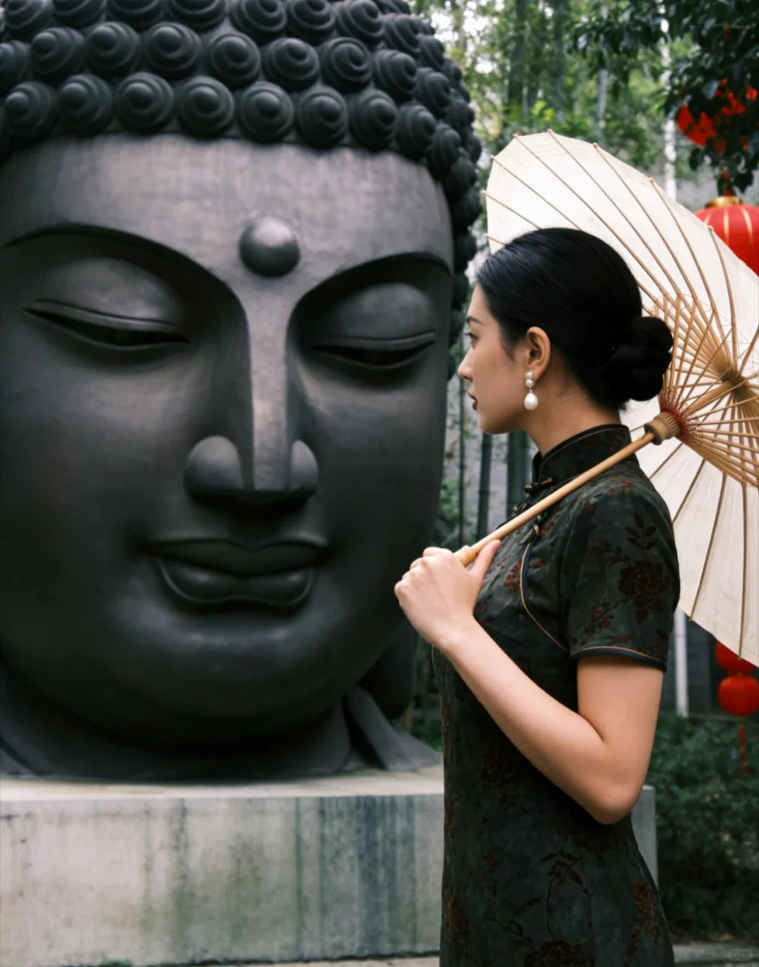 杭州佛头拍照｜把禅意揉进写真里