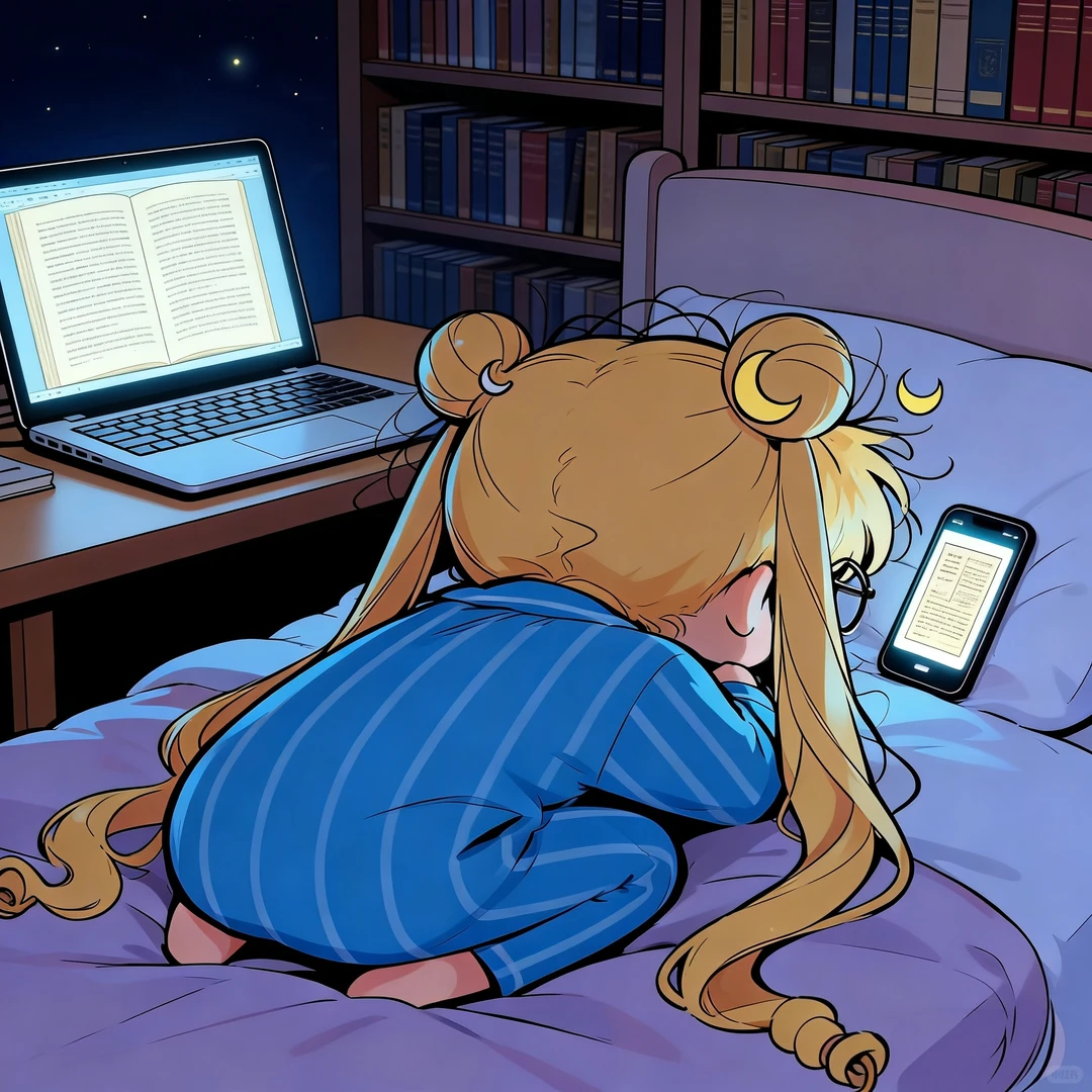 熬夜修仙，法力无边｜美少女战士