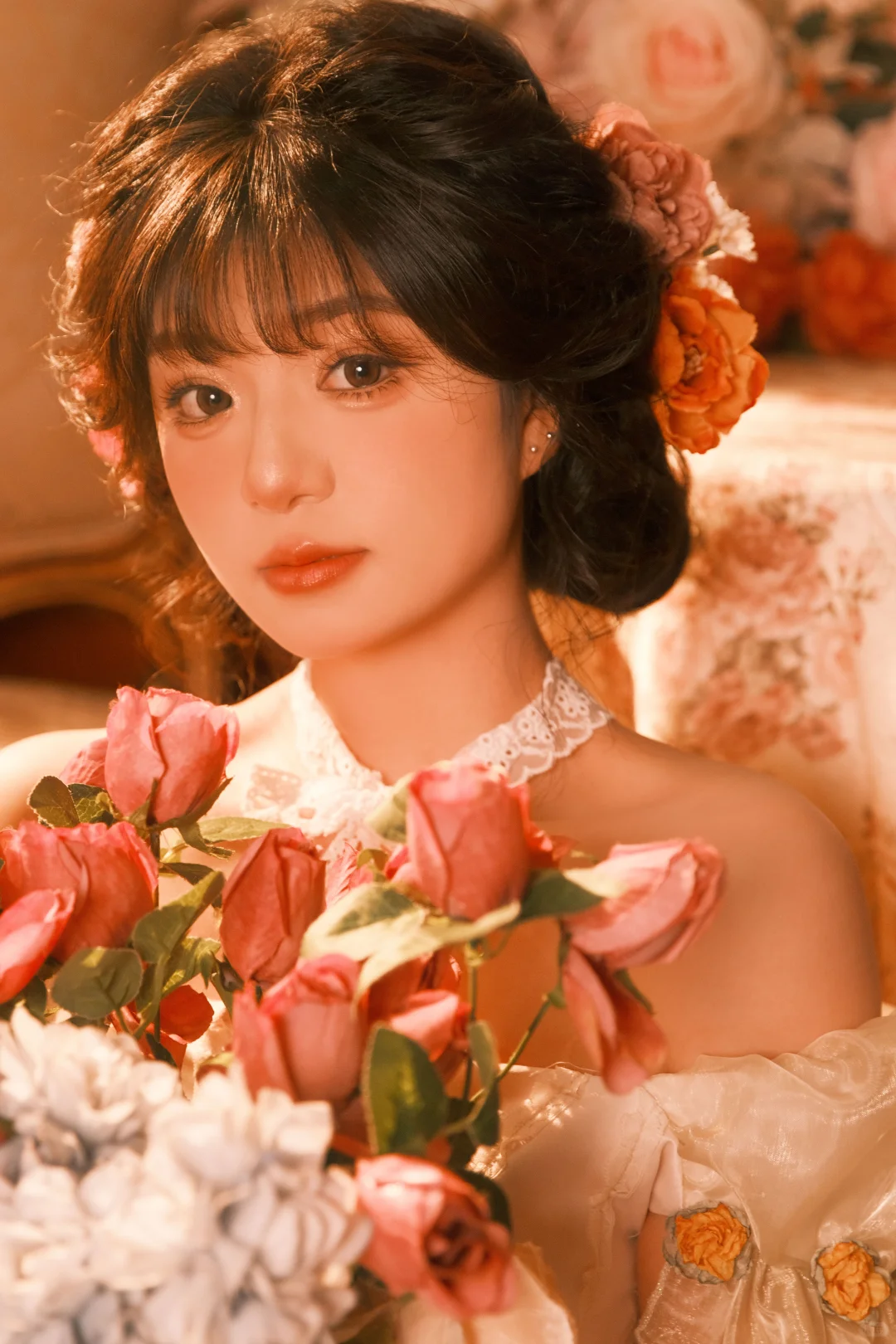 洛可可风油画少女🦋