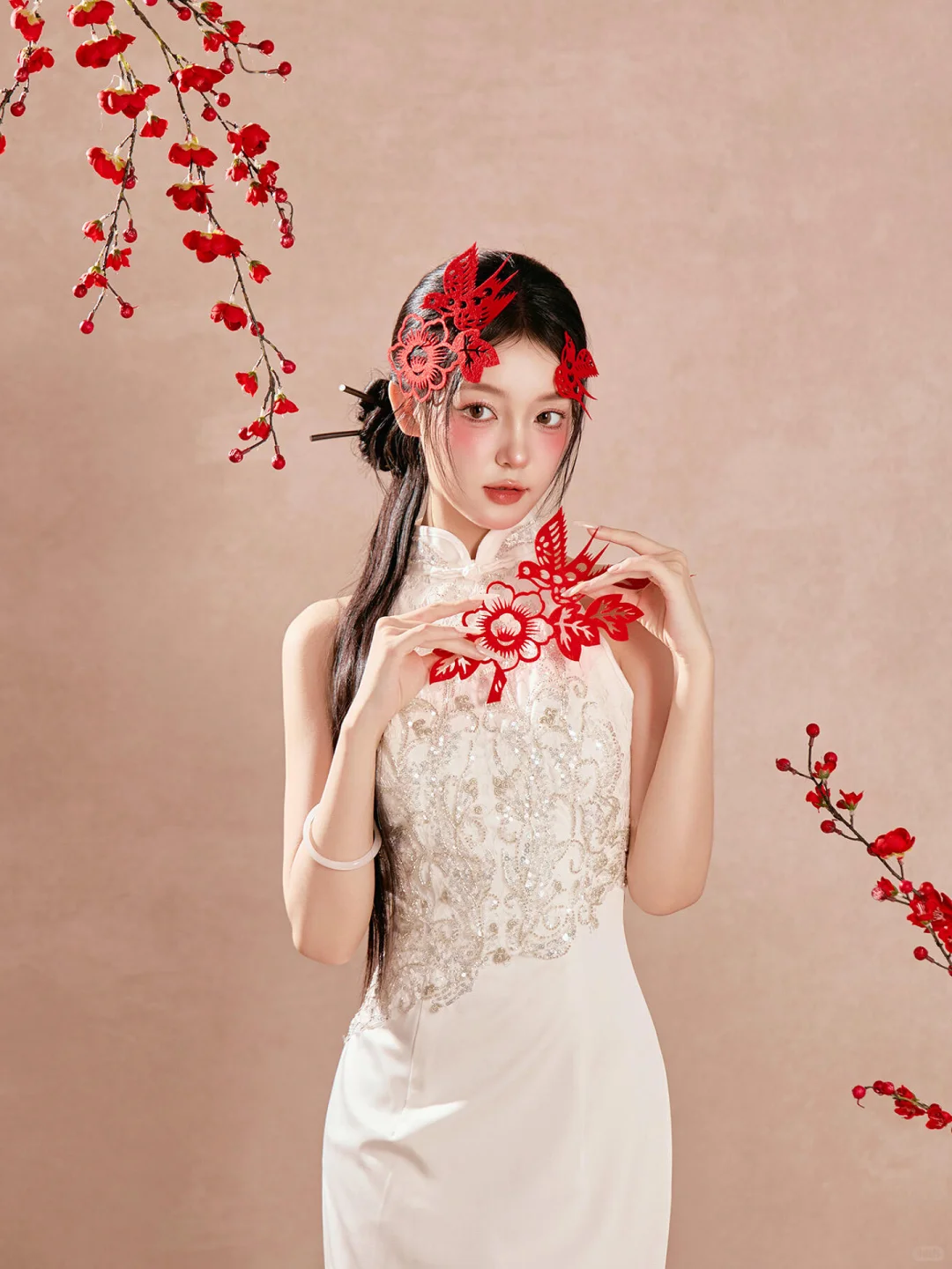 长沙有想拍这个新年风格的宝宝吗（女摄咆哮）