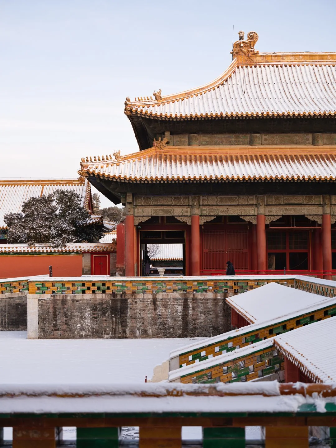终于等到李现拍摄的雪后故宫，手机壁纸来啦