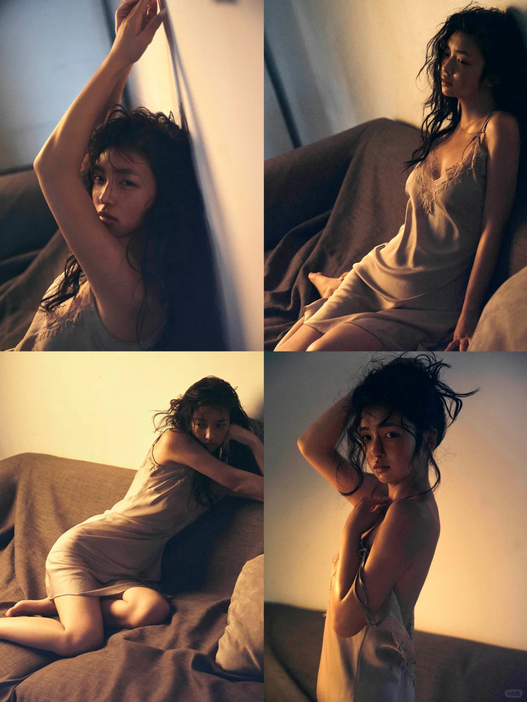 居家的惬意时光⚫️暗调氛围感少女写真