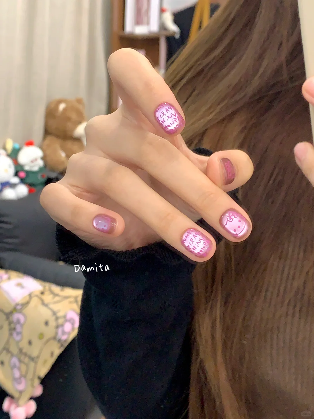 新品预告live｜玫粉色芭比Kitty美甲！💗🛍