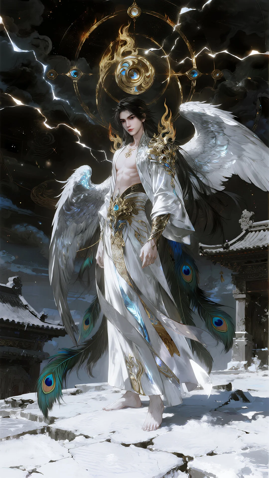 “我以神明之名，护你一世平安”