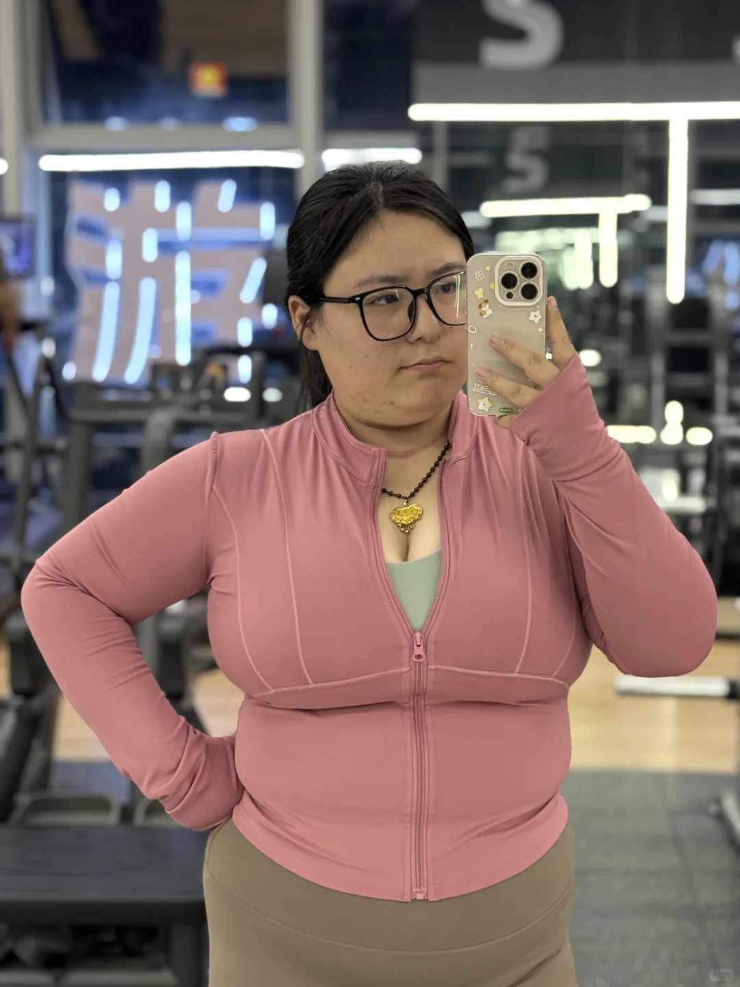 190斤｜大基数女生在健身房怎么练