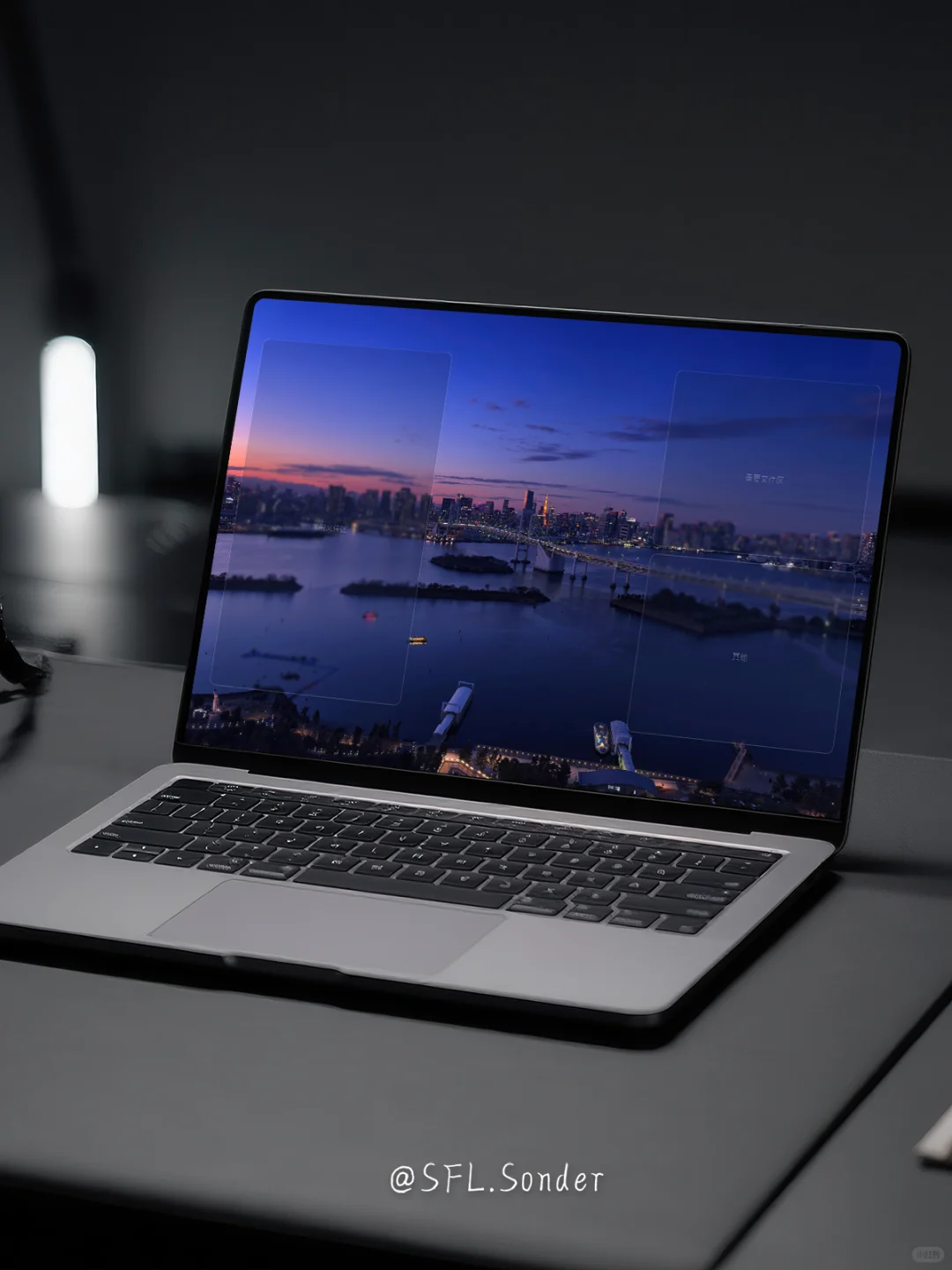 “蓝调东京湾·东京塔系列.”电脑壁纸