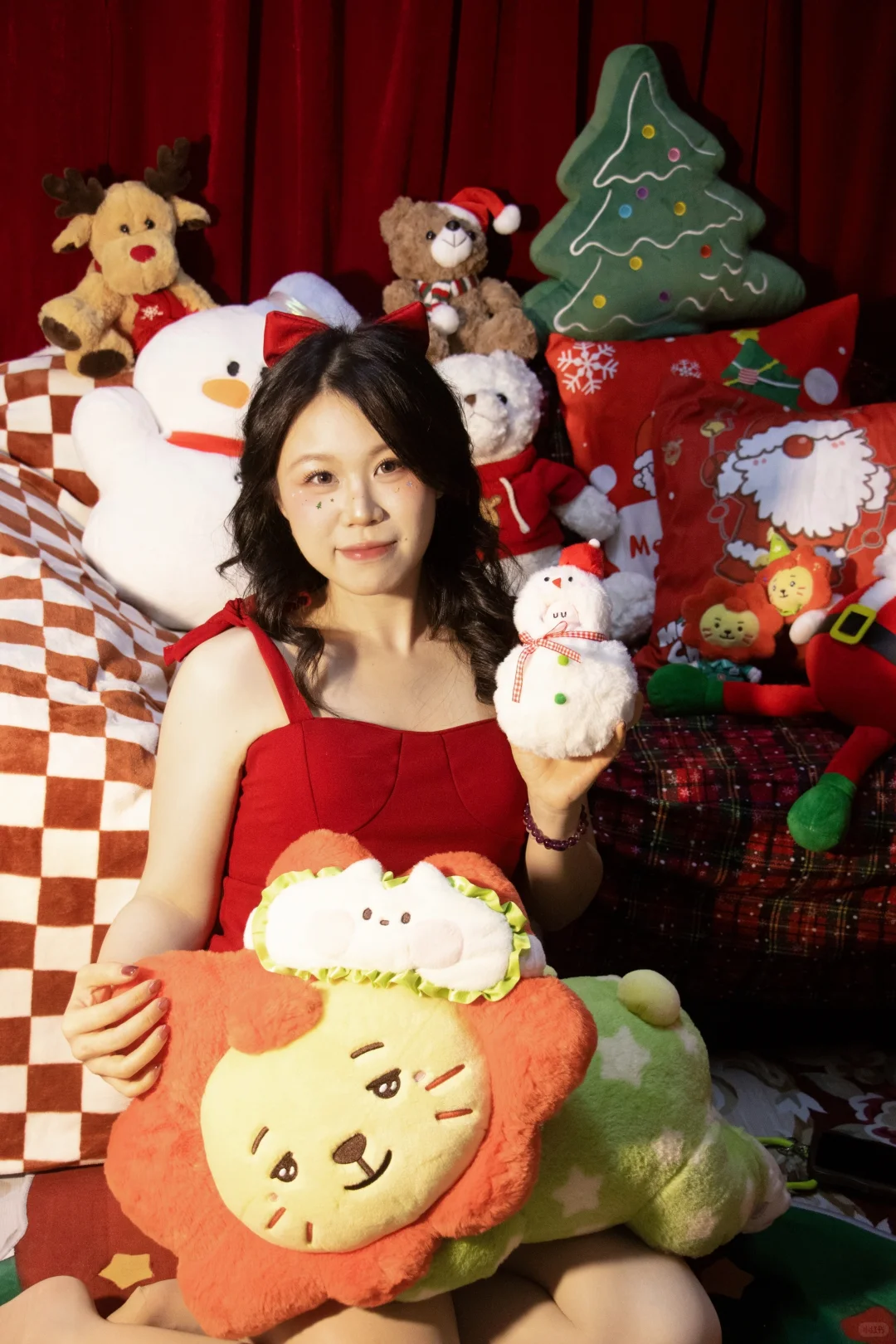 圣诞写真｜今天是温馨的圣诞小熊啦~🎄