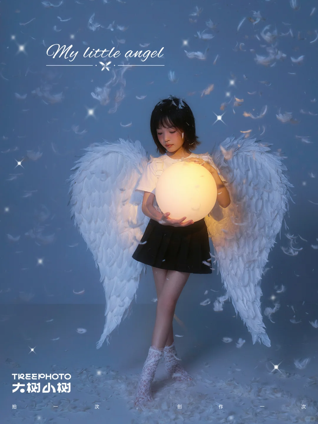 氛围感天使写真✨｜坠入凡间的梦幻之美