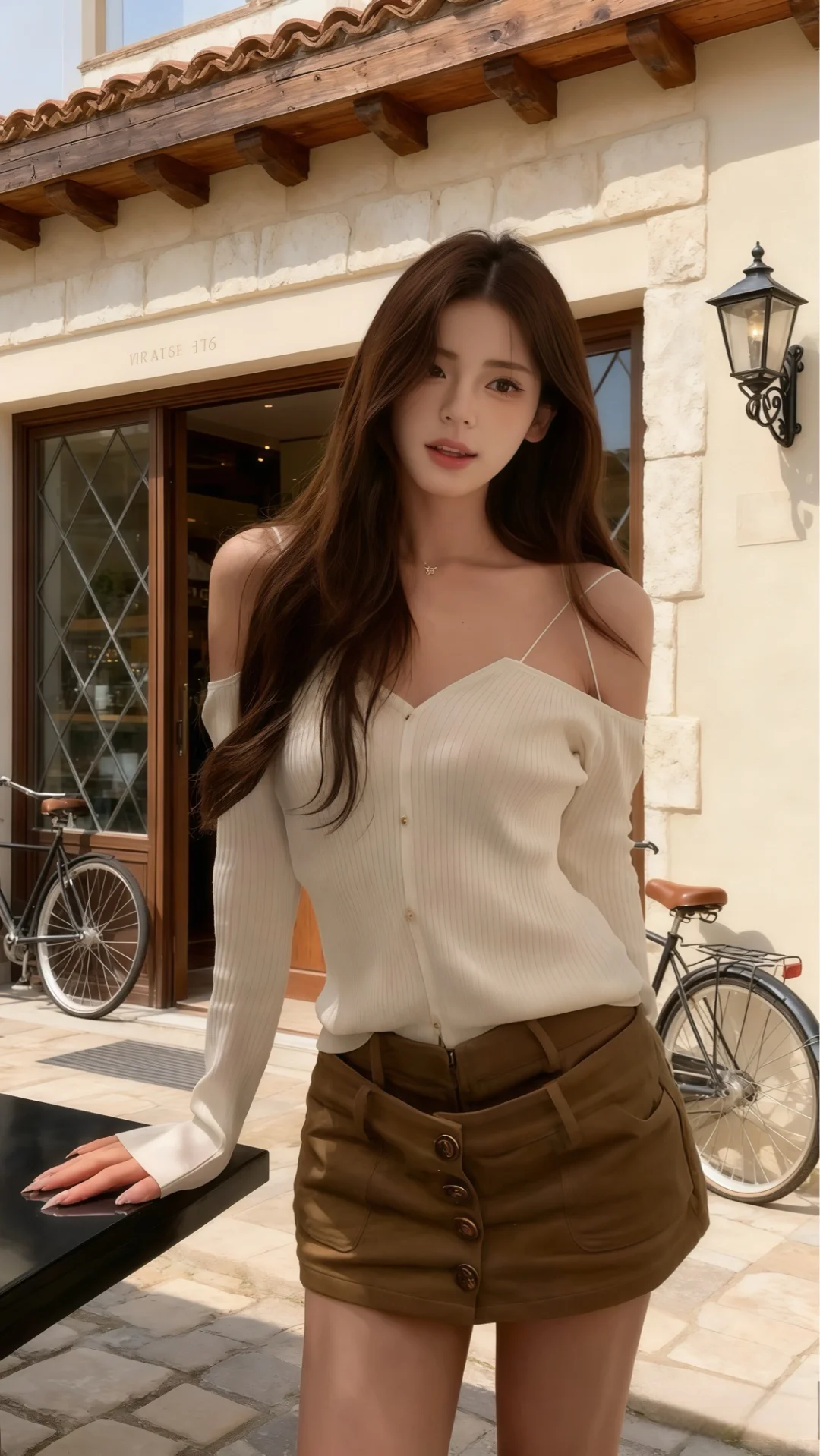 韩系慵懒感穿搭～