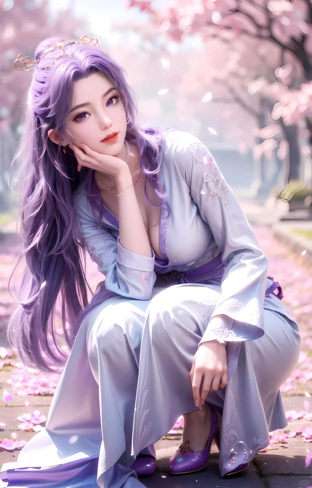 国漫女神云霄穿搭对比，好身材大长腿高颜值