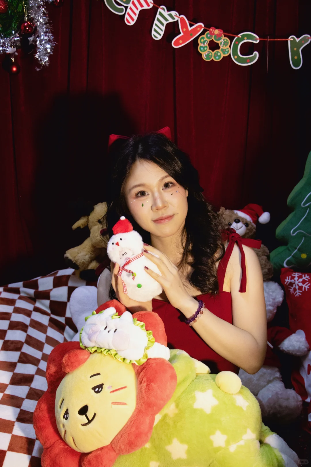 圣诞写真｜今天是温馨的圣诞小熊啦~🎄