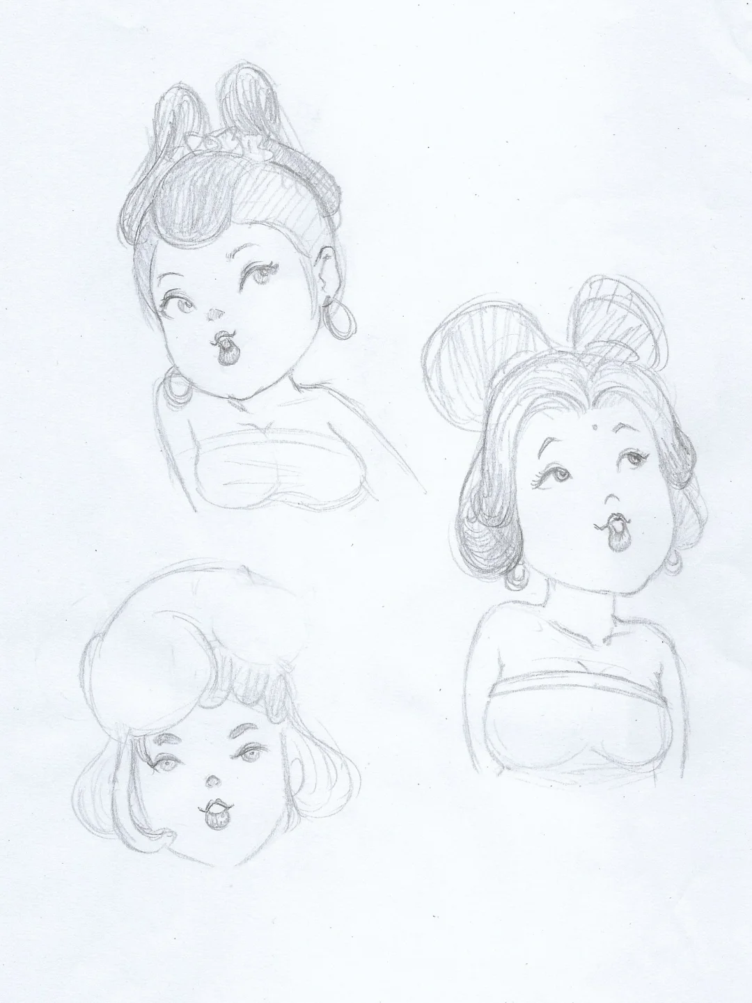 手绘草图用AI辅助立体模型｜性感可爱加风骚