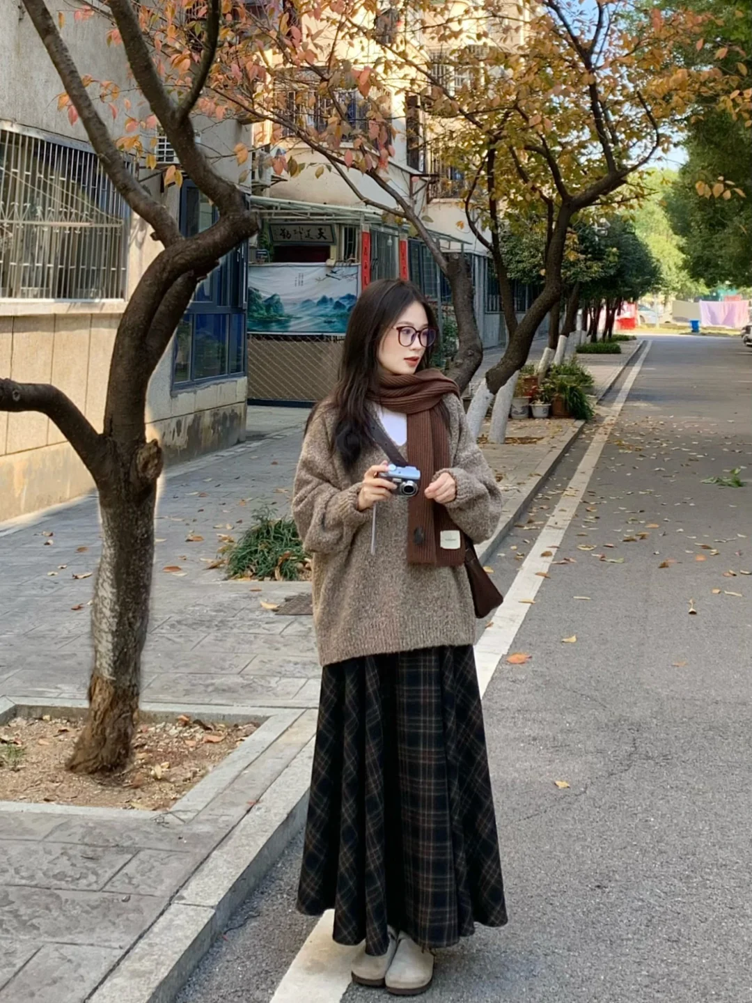 秋冬ootd｜🍂复古又文艺的一套