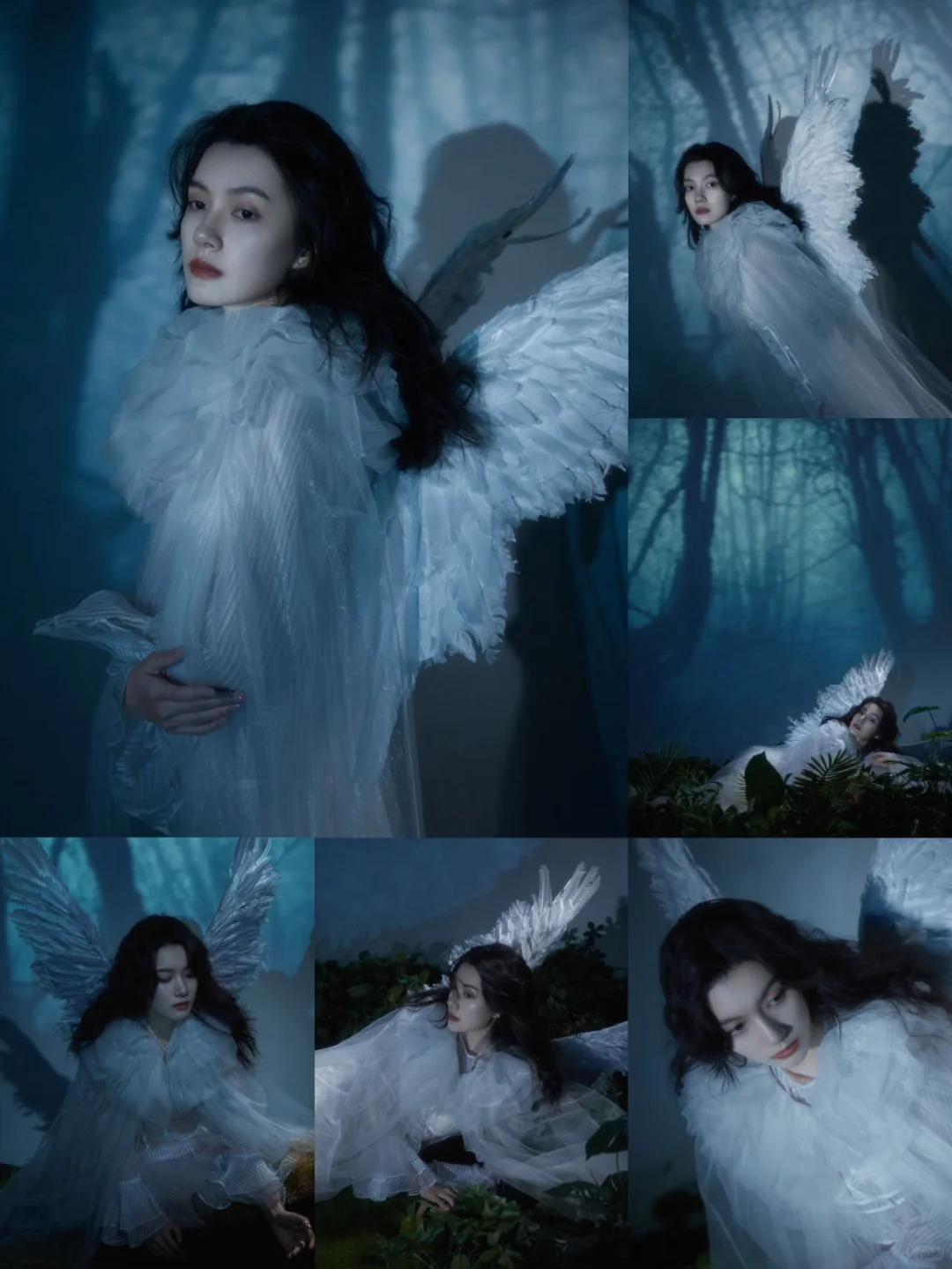 6⃣组美出圈⭕天使翅膀写真合集｜女神必拍