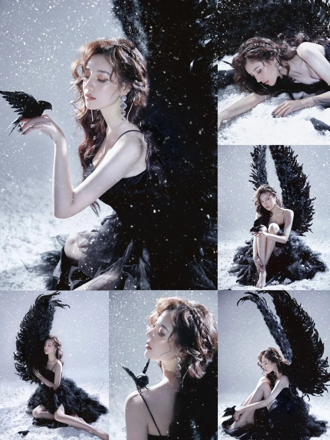 6⃣组美出圈⭕天使翅膀写真合集｜女神必拍