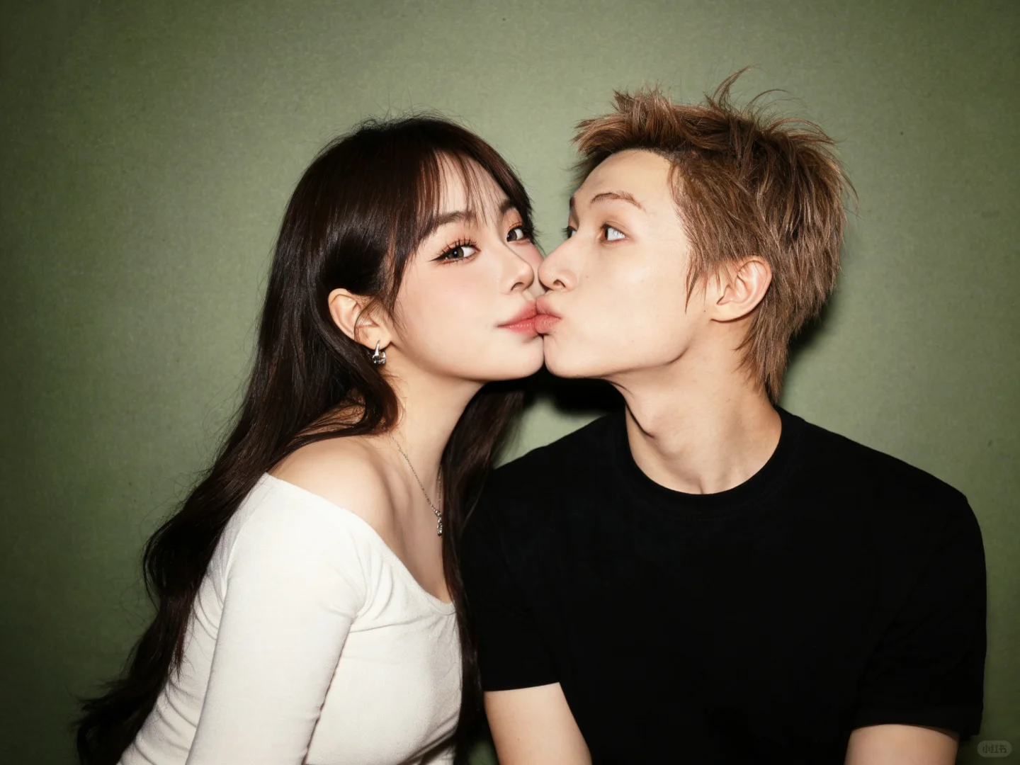 和马丁一起拍写真😻