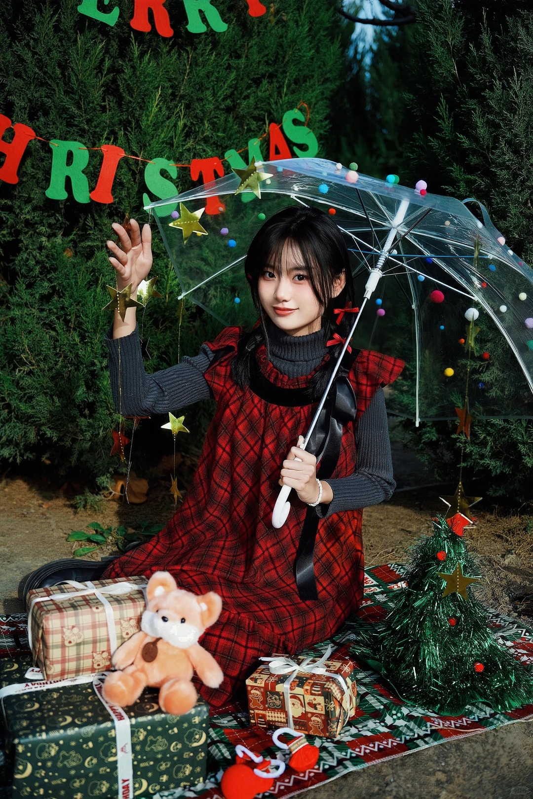 谁懂！圣诞外景要这么拍，氛围感拉满！