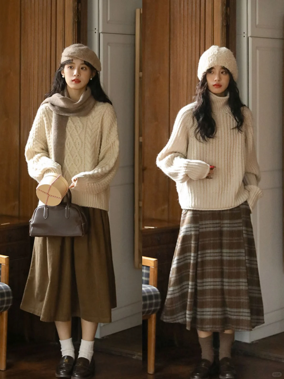 8️⃣套日系穿搭合集/简直是冬日温柔本柔