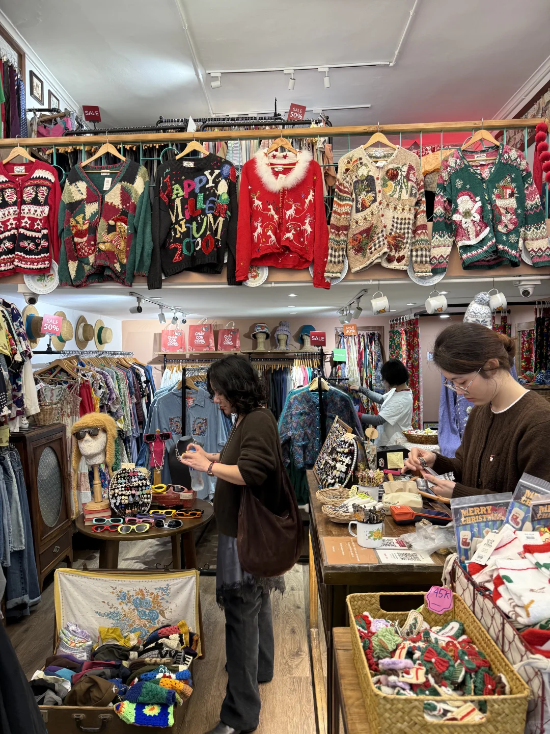 越南🇻🇳河内便宜好逛的vintage古着店