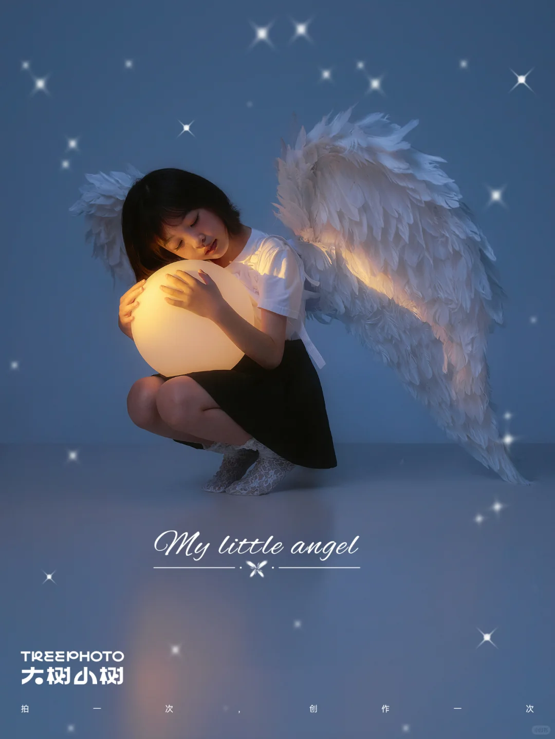 氛围感天使写真✨｜坠入凡间的梦幻之美