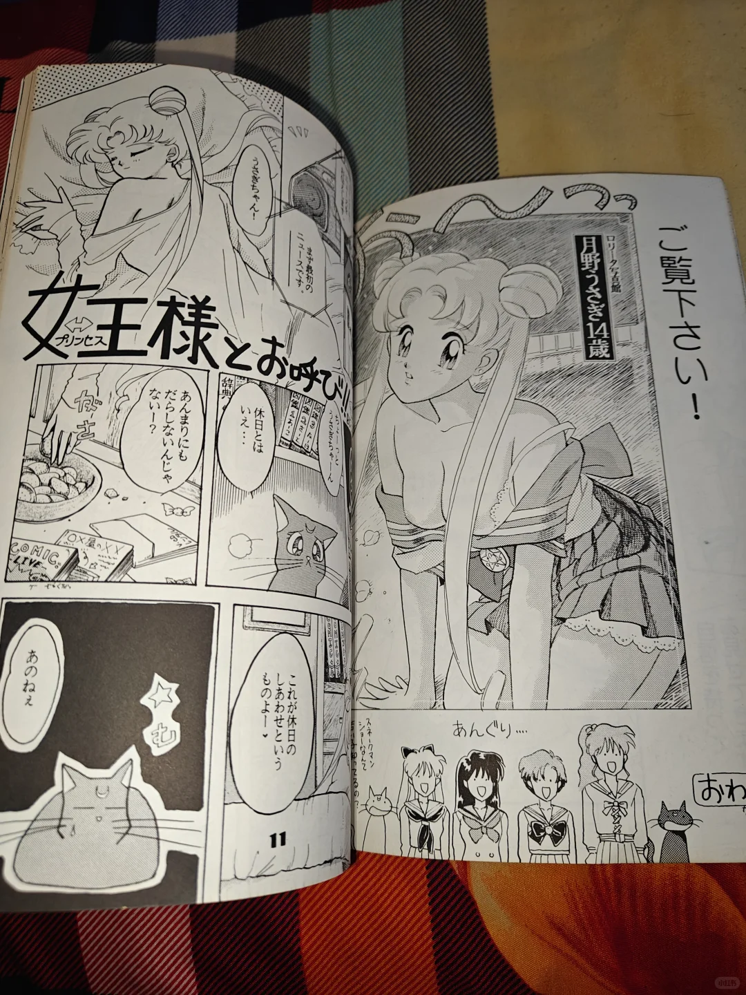 日文古早美少女战士同人本