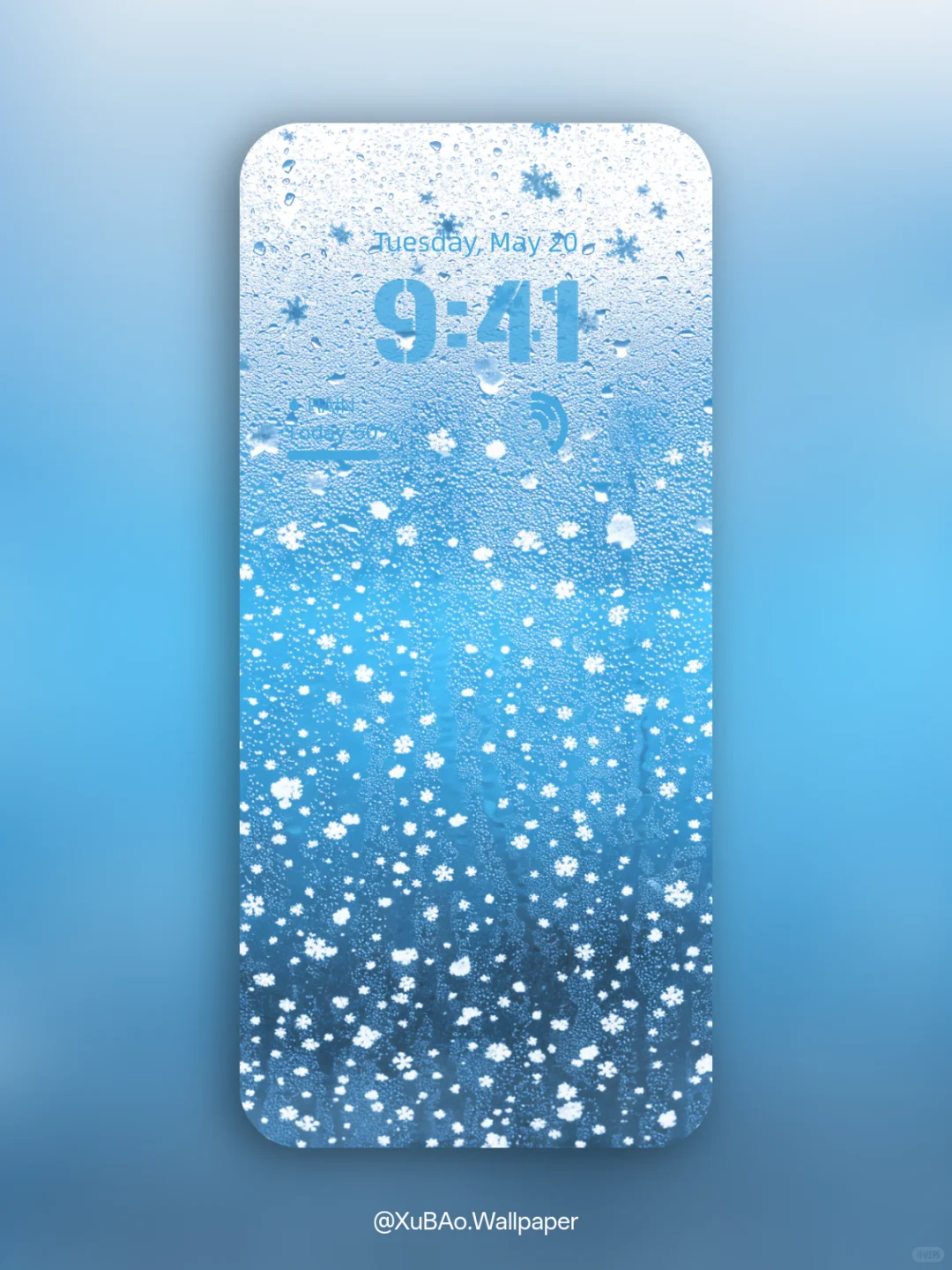 C2580 | 4k壁纸 | 雨雪飘窗