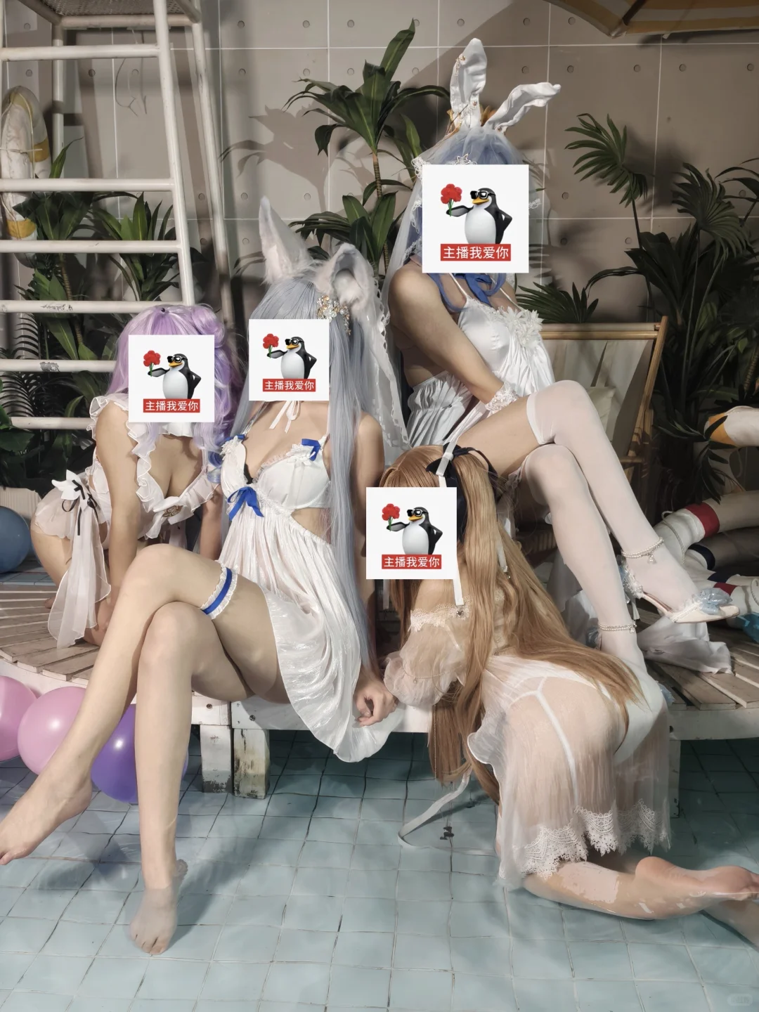 十几度依旧泳装