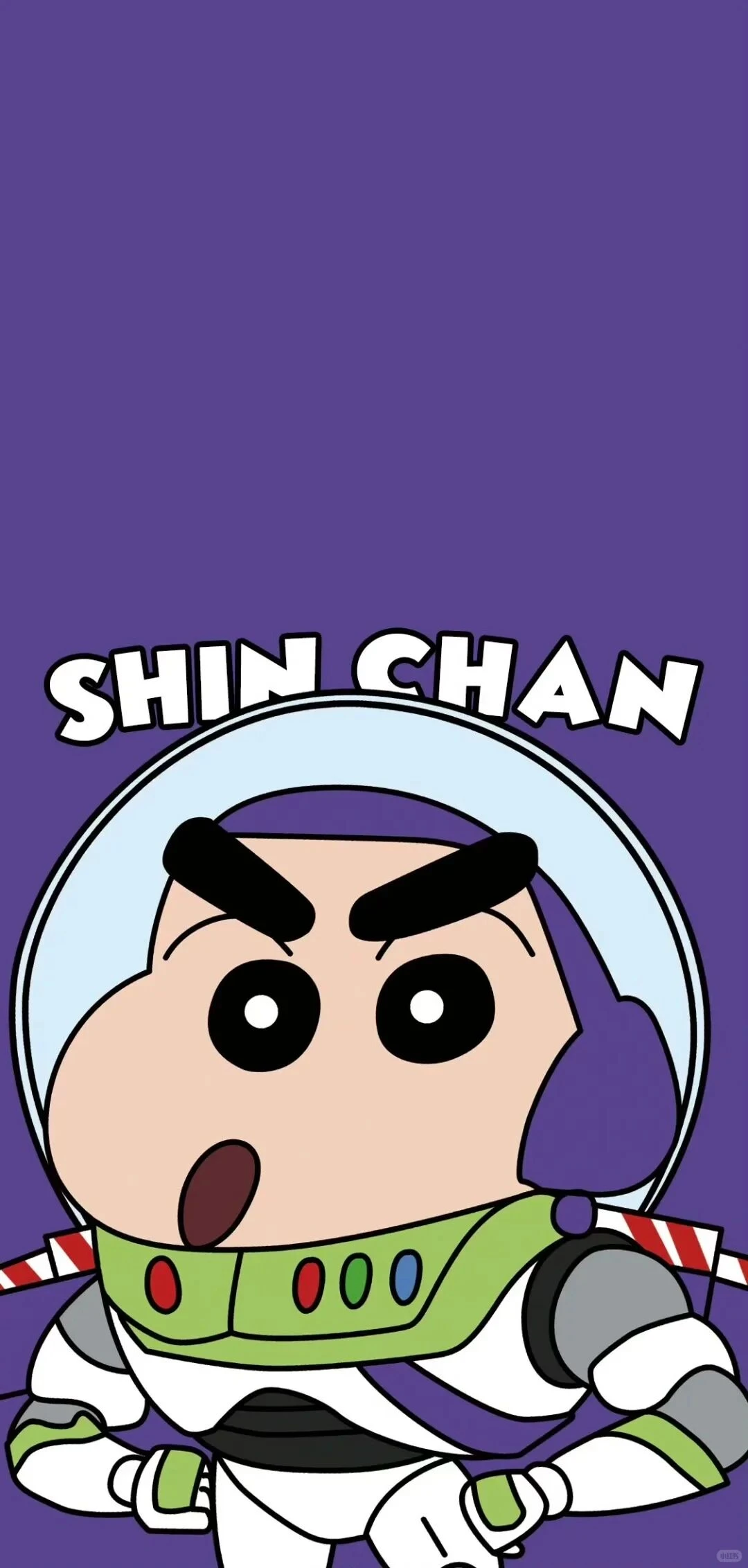 蜡笔小新cos可爱搞怪手机壁纸全屏😗