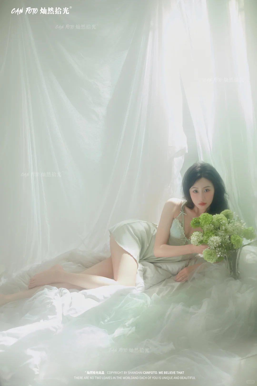 有一种小性感叫自洽的松弛感｜少女私房写真