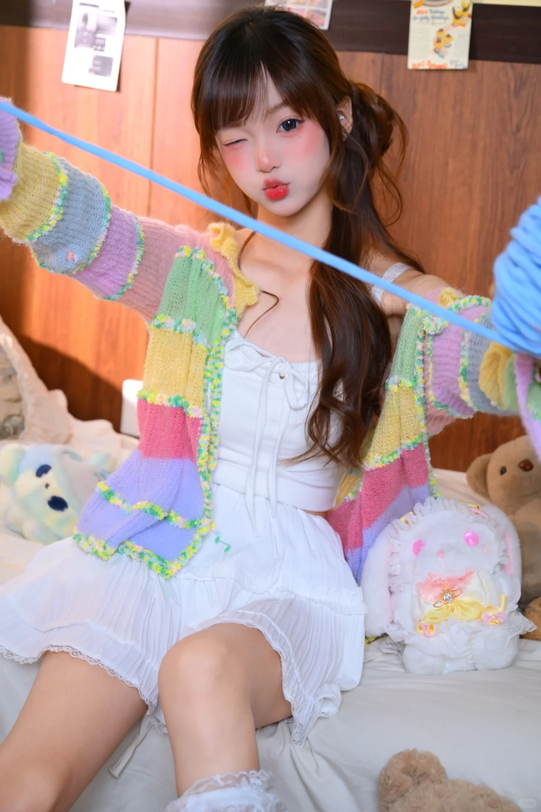 📷｜小熊和我一起睡觉🧸