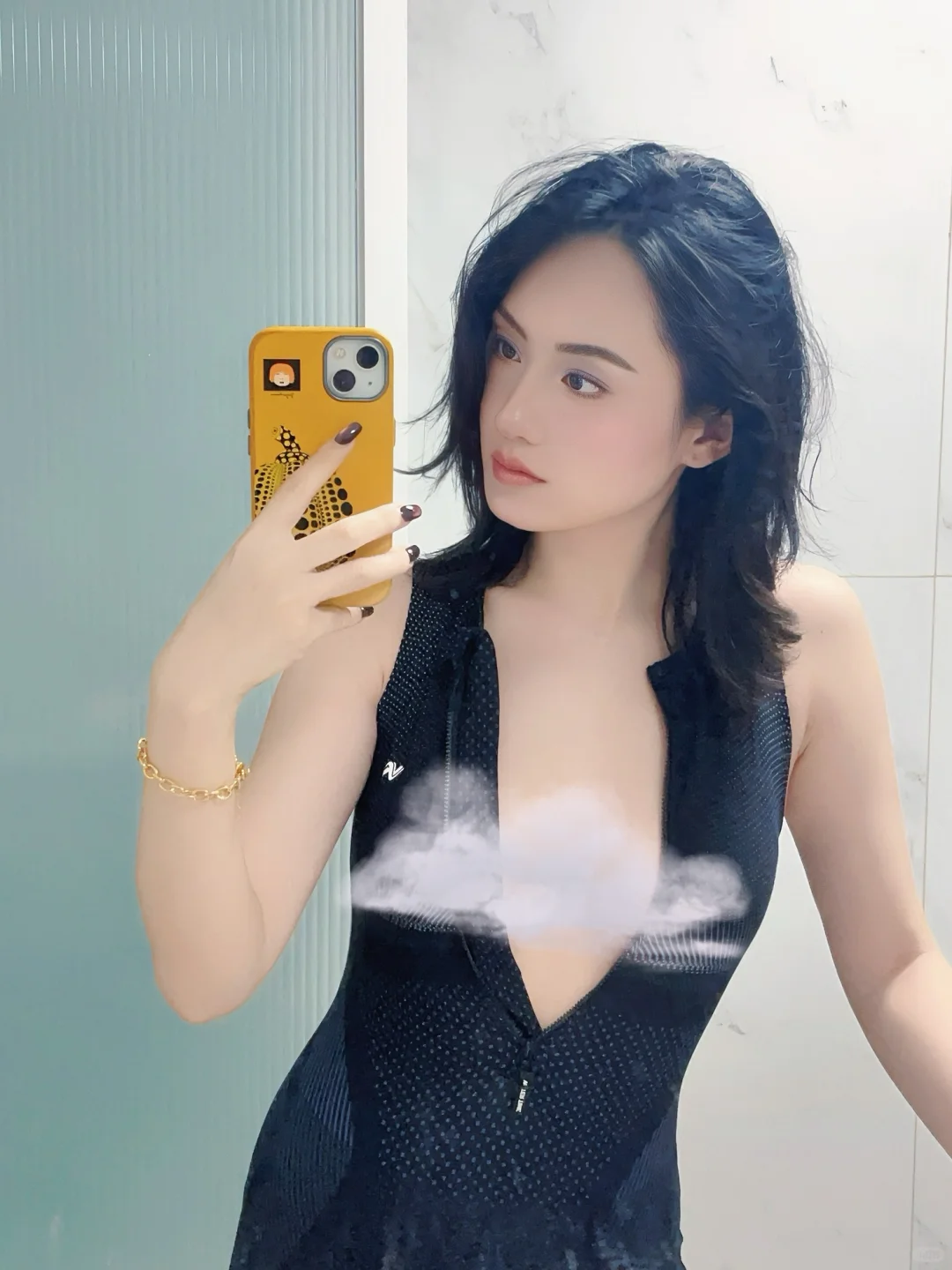 就敢拍拍照不敢这样穿的泳衣