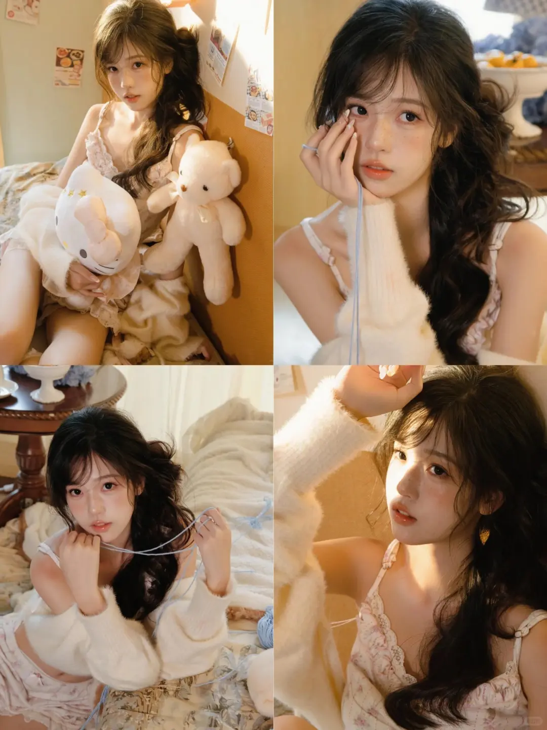 慵懒居家少女写真 | 午后阳光☀️